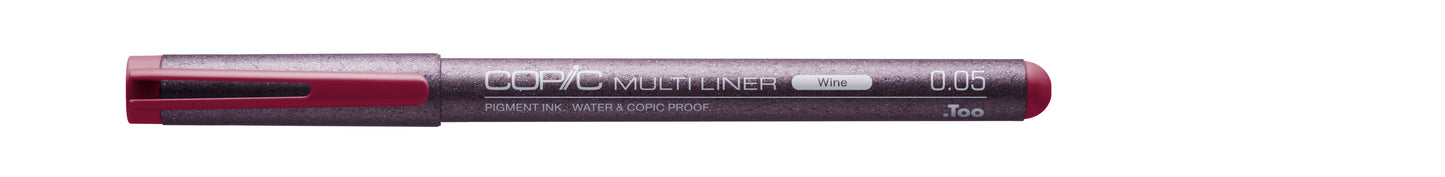 Copic Multiliner Wine 0.05mm Inking Pen <inline style="float: right; margin-right: 10px; background-color: rgb(102,0,51);"> </inline>