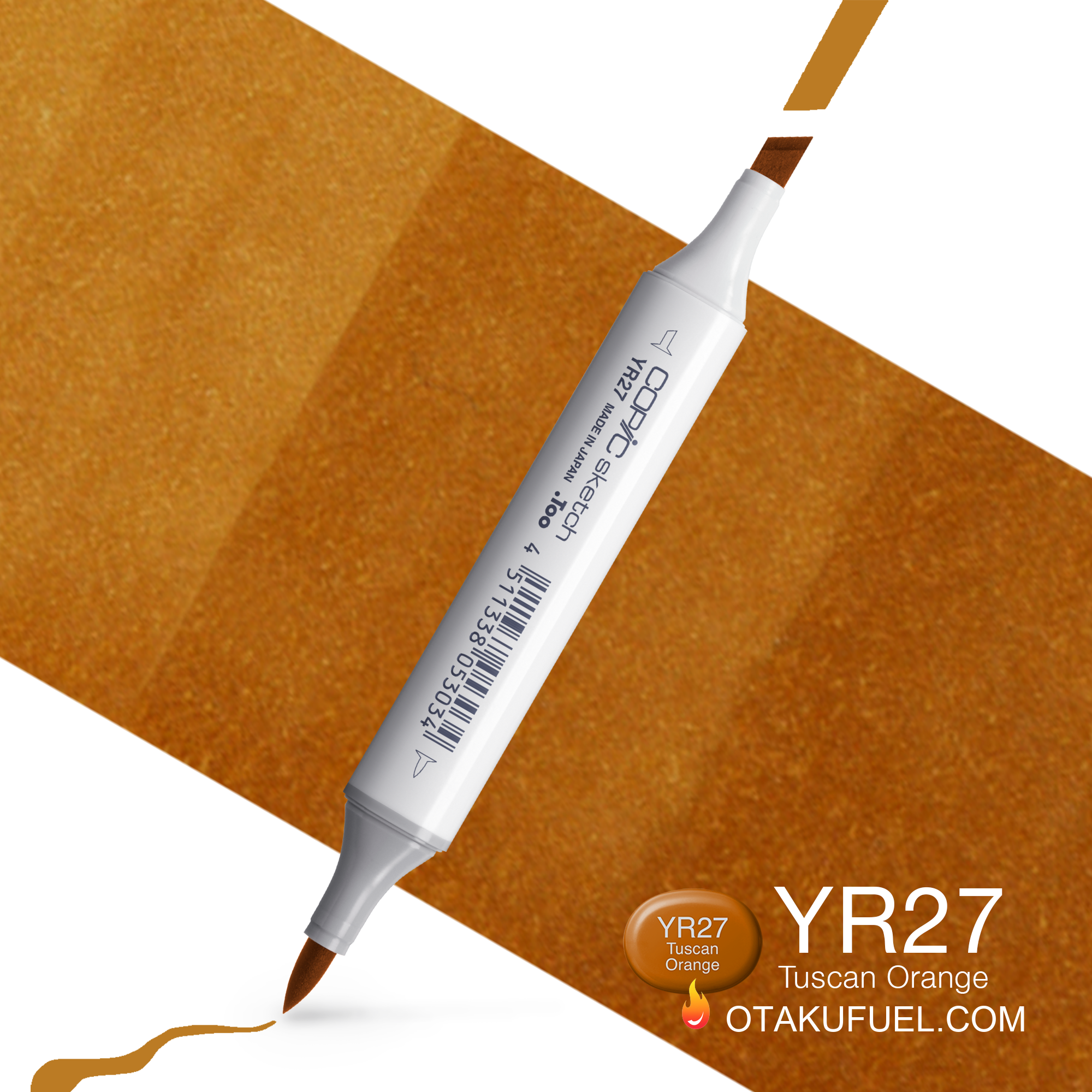 Copic Sketch YR27 Tuscan Orange Marker – OtakuFuel