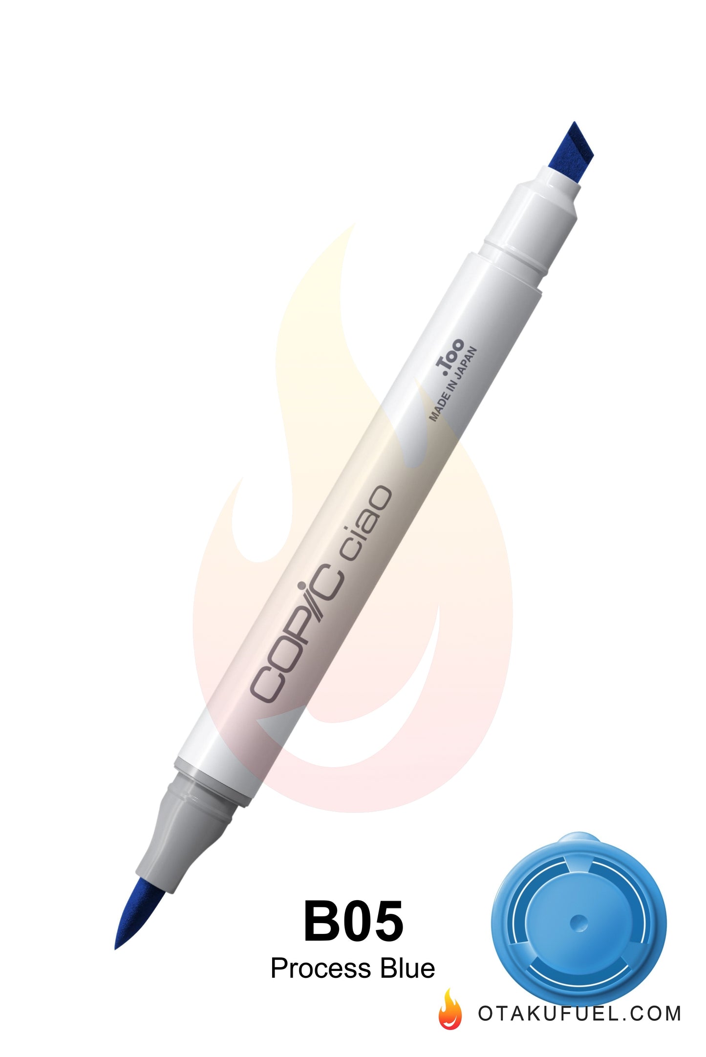 Copic Ciao B05 Process Blue <inline style="float: right; margin-right: 10px; background-color: rgb(67, 197, 231);"> </inline>