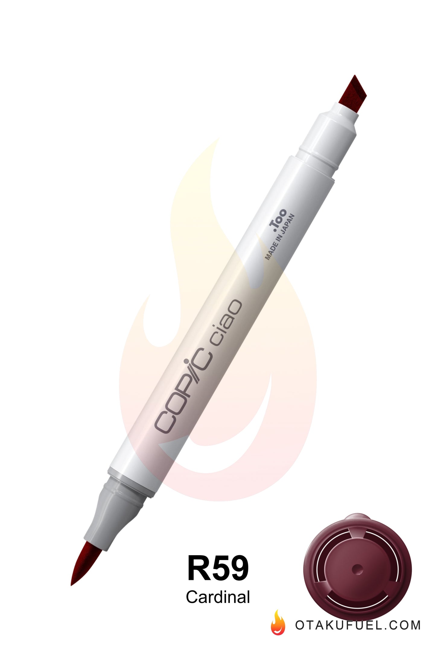 Copic Ciao R59 Cardinal <inline style="float: right; margin-right: 10px; background-color: rgb(183, 79, 112);"> </inline>