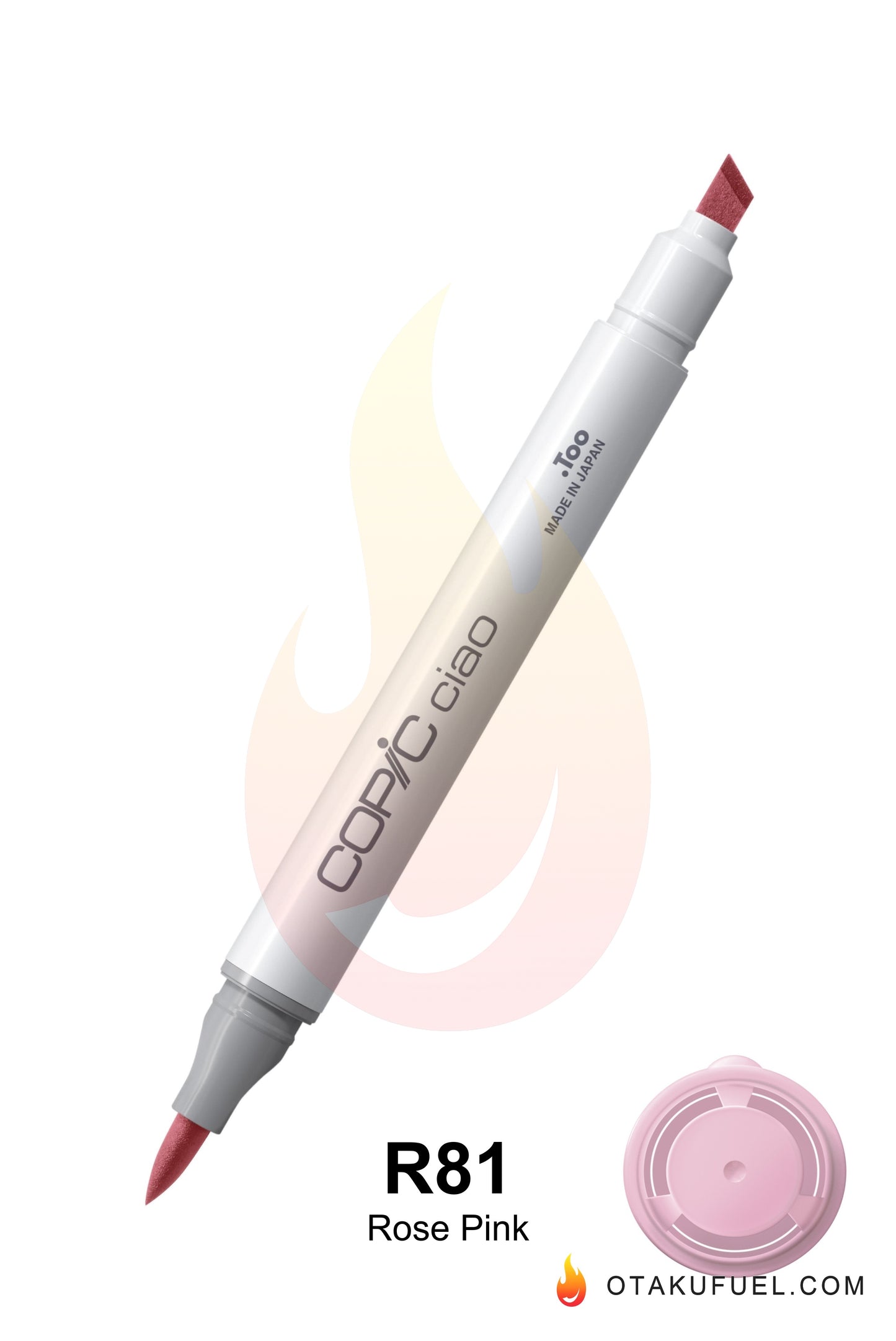 Copic Ciao R81 Rose Pink <inline style="float: right; margin-right: 10px; background-color: rgb(235, 196, 204);"> </inline>