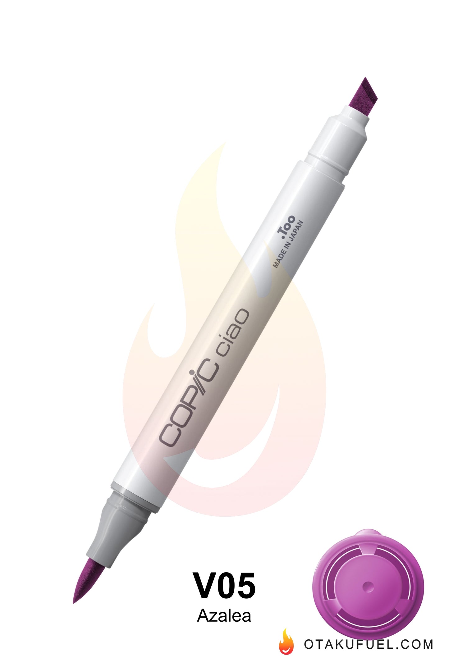 Copic Ciao V05 Azalea<inline style="float: right; margin-right: 10px; background-color: rgb(215, 158, 188);"> </inline>