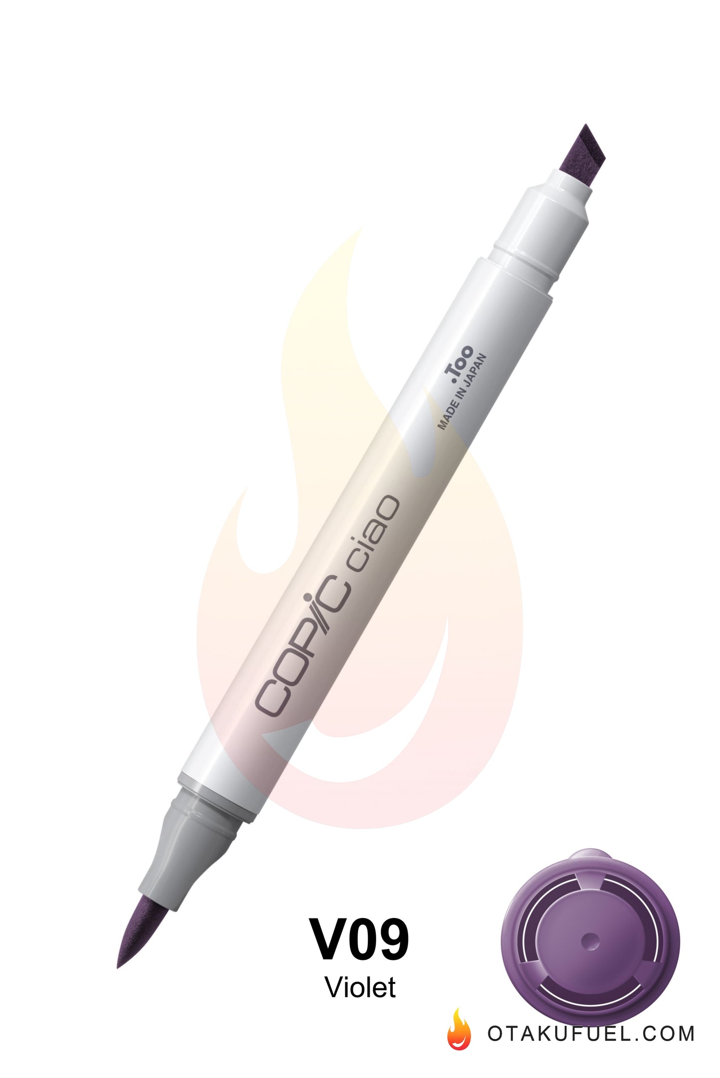 Copic Ciao V09 Violet <inline style="float: right; margin-right: 10px; background-color: rgb(135, 84, 161);"> </inline>