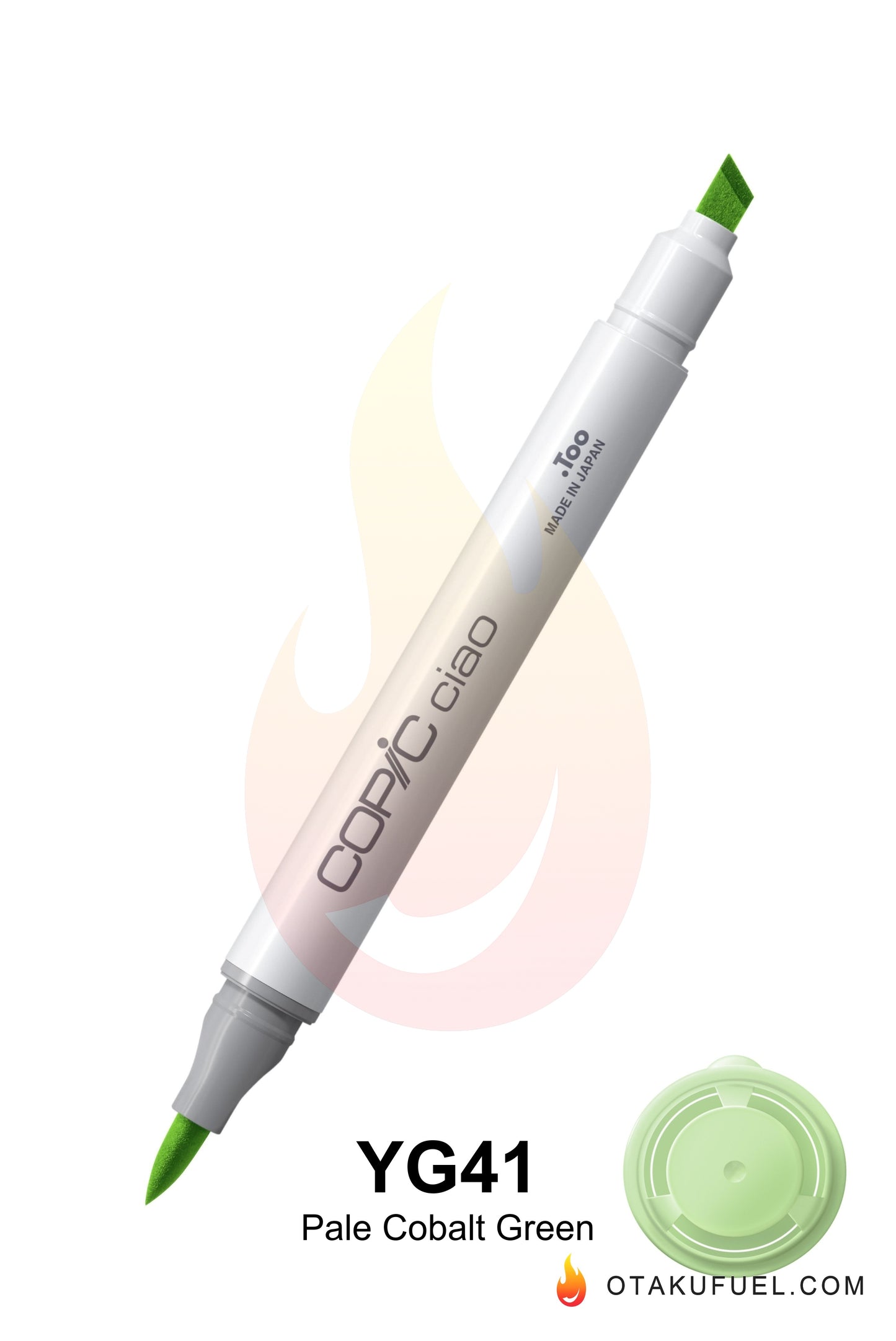 Copic Ciao YG41 Pale Cobalt Green <inline style="float: right; margin-right: 10px; background-color: rgb(180, 220, 183);"> </inline>