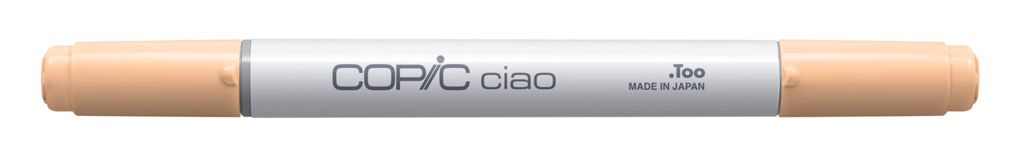 Copic Ciao YR20 Yellowish Shade <inline style="float: right; margin-right: 10px; background-color: rgb(255,231,190);"> </inline>