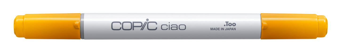 Copic Ciao YR23 Yellow Ochre <inline style="float: right; margin-right: 10px; background-color: rgb(235,211,139);"> </inline>