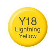 Copic Ink Refill Y18 Lightning Yellow <inline style="float: right; margin-right: 10px; background-color: rgb(255,234,86);"> </inline>