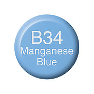 Copic Ink Refill B34 Manganese Blue <inline style="float: right; margin-right: 10px; background-color: rgb(130, 193, 234);"> </inline>