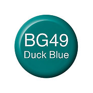 Copic Ink Refill BG49 Duck Blue <inline style="float: right; margin-right: 10px; background-color: rgb(17, 182, 184);"> </inline>