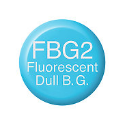 Copic Ink Refill FBG2 Florescent Dull Blue Green <inline style="float: right; margin-right: 10px; background-color: rgb(20, 174, 198);"> </inline>