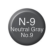 Copic Ink Refill N9 Neutral Gray No. 9 <inline style="float: right; margin-right: 10px; background-color: rgb(100, 101, 103);"> </inline>