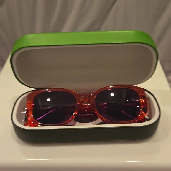 Kate Spade Sunglasses Dionna pink frame gray lenses brand new in case