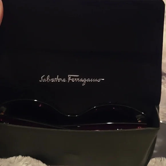 Salvatore Ferragamo Red Cat-Eye Sunglasses Brand New In Box