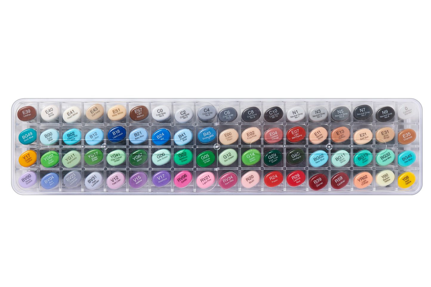 Copic Sketch Markers: 72 Color Set B