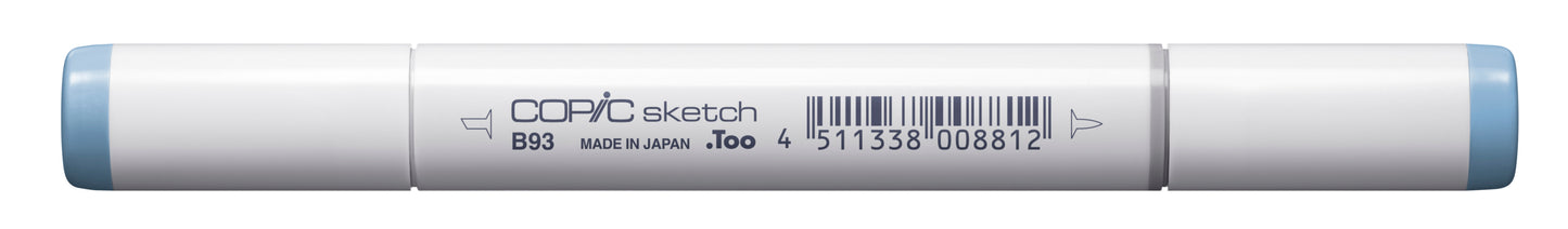 Copic Sketch B93 Light Crockery Blue Marker <inline style="float: right; margin-right: 10px; background-color: rgb(152, 194, 219);"> </inline>