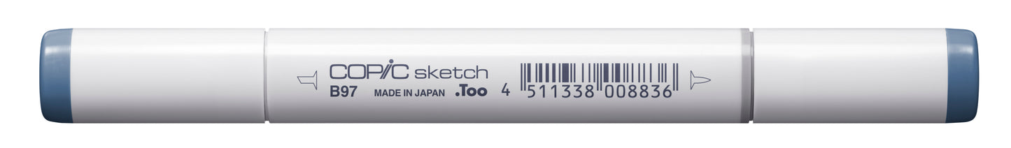 Copic Sketch B97 Night Blue Marker <inline style="float: right; margin-right: 10px; background-color: rgb(73, 124, 155);"> </inline>