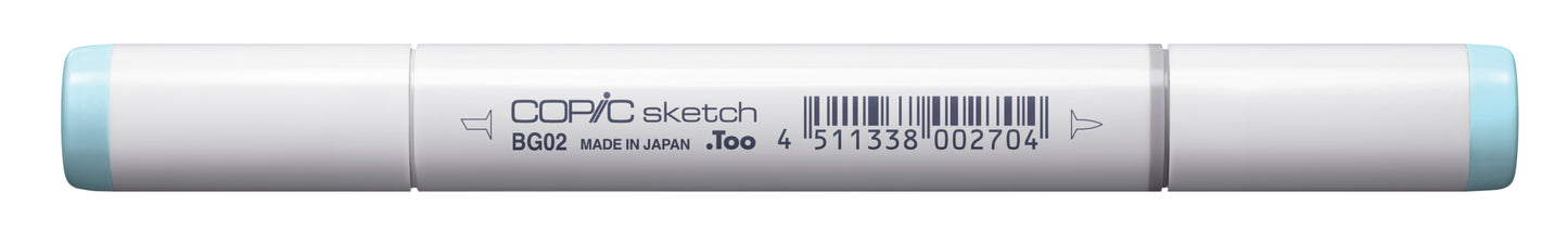 Copic Sketch BG02 New Blue Marker <inline style="float: right; margin-right: 10px; background-color: rgb(198, 231, 236);"> </inline>