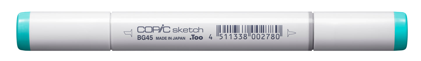 Copic Sketch BG45 Nile Blue Marker <inline style="float: right; margin-right: 10px; background-color: rgb(175, 223, 223);"> </inline>