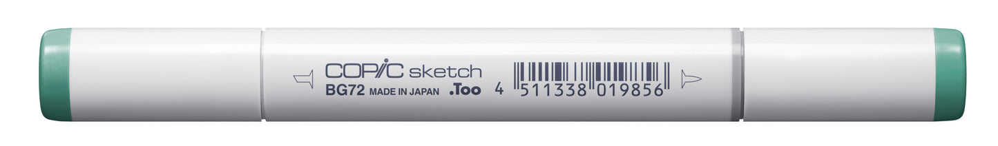 Copic Sketch BG72 Ice Ocean Marker <inline style="float: right; margin-right: 10px; background-color: rgb(118, 183, 187);"> </inline>