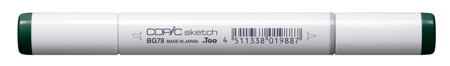 Copic Sketch BG78 Bronze Marker <inline style="float: right; margin-right: 10px; background-color: rgb(73, 112, 107);"> </inline>
