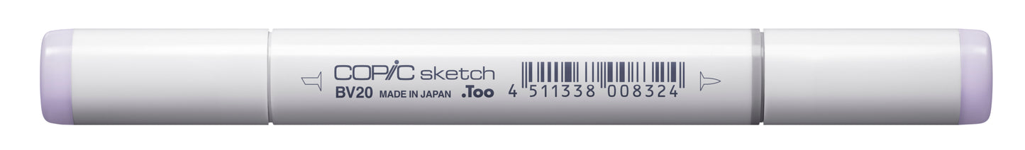 Copic Sketch BV20 Dull Lavender Marker <inline style="float: right; margin-right: 10px; background-color: rgb(206, 149, 194);"> </inline>