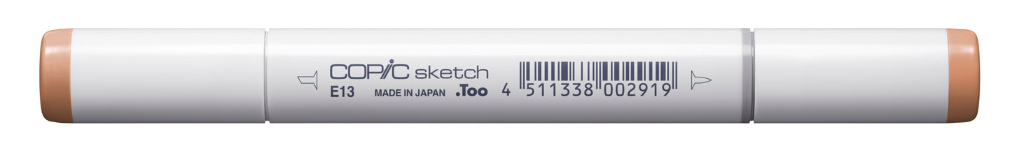Copic Sketch E13 Light Suntan Marker <inline style="float: right; margin-right: 10px; background-color: rgb(219, 189, 165);"> </inline>