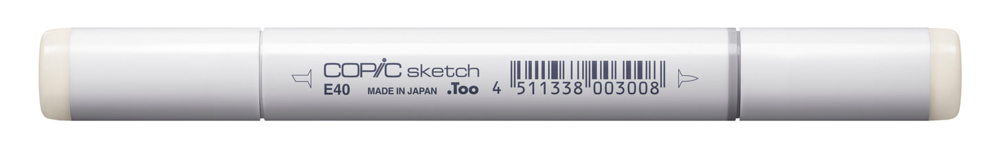 Copic Sketch E40 Brick White Marker <inline style="float: right; margin-right: 10px; background-color: rgb(240, 227, 209);"> </inline>