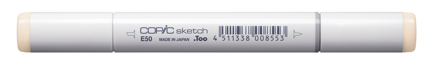 Copic Sketch E50 Egg Shell Marker <inline style="float: right; margin-right: 10px; background-color: rgb(244, 235, 238);"> </inline>