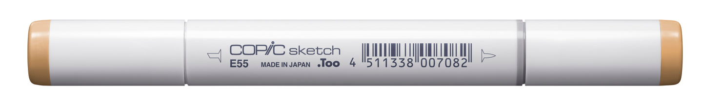 Copic Sketch E55 Light Carmel Marker <inline style="float: right; margin-right: 10px; background-color: rgb(234, 213, 174);"> </inline>