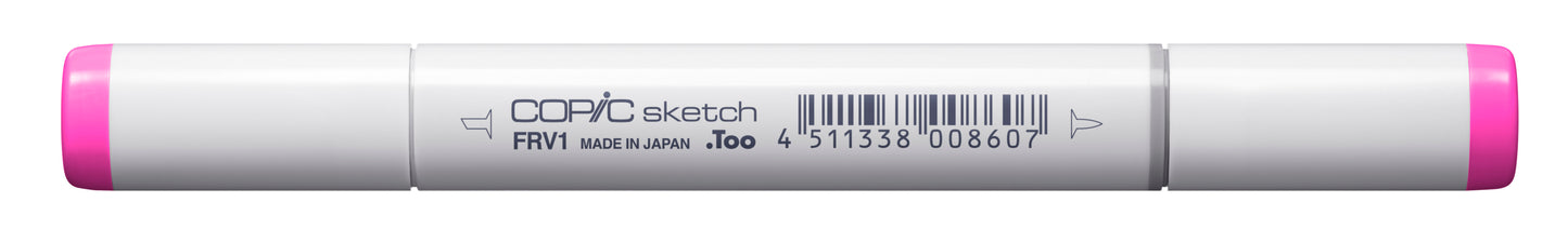 Copic Sketch FRV1 Fluorescent Pink Marker <inline style="float: right; margin-right: 10px; background-color: rgb(245, 210, 213);"> </inline>