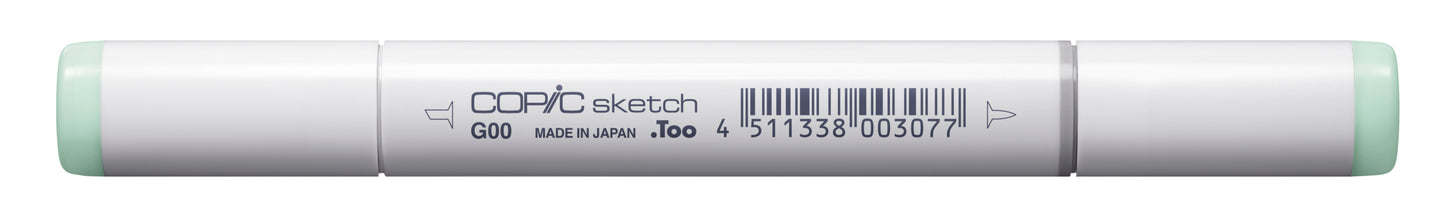 Copic Sketch G00 Jade Green Marker <inline style="float: right; margin-right: 10px; background-color: rgb(225, 243, 245);"> </inline>