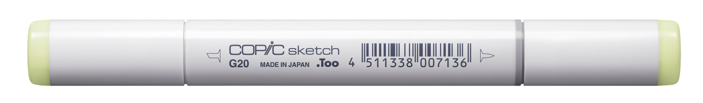 Copic Sketch G20 Wax White Marker <inline style="float: right; margin-right: 10px; background-color: rgb(235, 243, 213);"> </inline>