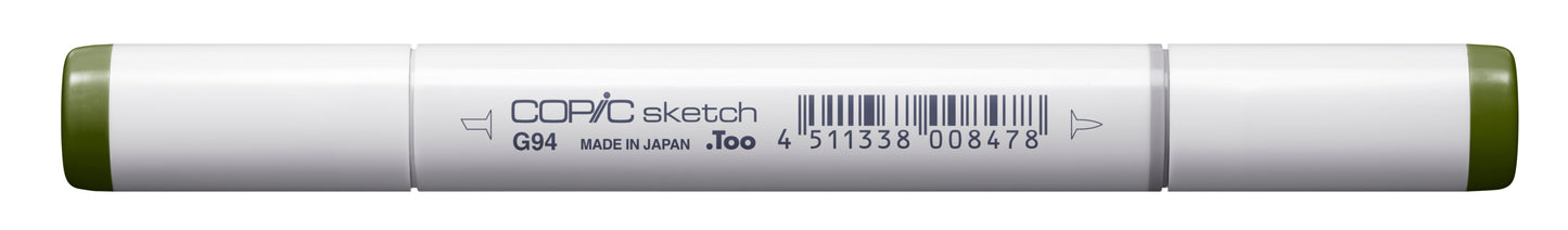 Copic Sketch G94 Grayish Olive Marker <inline style="float: right; margin-right: 10px; background-color: rgb(152, 167, 134);"> </inline>