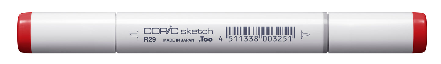 Copic Sketch R29 Lipstick Red Marker <inline style="float: right; margin-right: 10px; background-color: rgb(237, 23, 75);"> </inline>