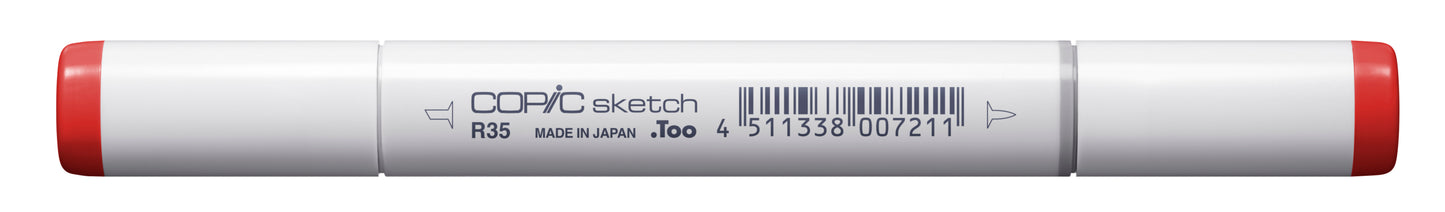 Copic Sketch R35 Coral Marker <inline style="float: right; margin-right: 10px; background-color: rgb(242, 113, 133);"> </inline>