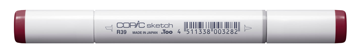 Copic Sketch R39 Garnet Marker <inline style="float: right; margin-right: 10px; background-color: rgb(184, 72, 111);"> </inline>