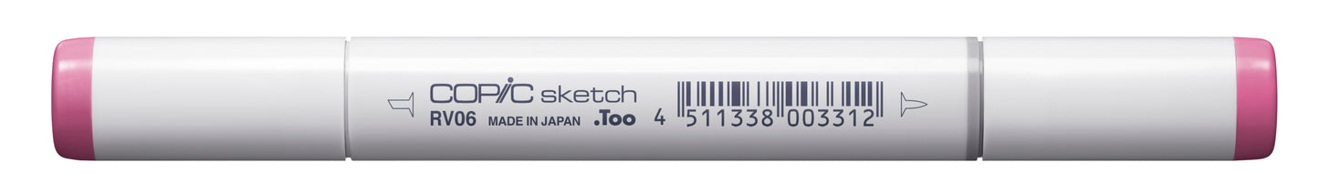 Copic Sketch RV06 Cerise Marker <inline style="float: right; margin-right: 10px; background-color: rgb(243, 134, 175);"> </inline>