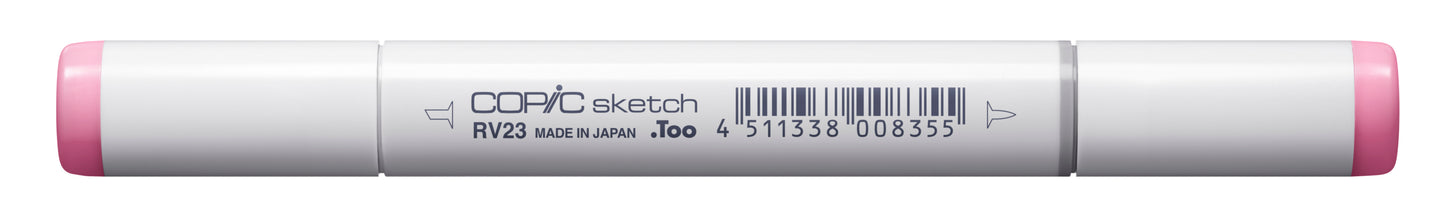 Copic Sketch RV23 Pure Pink Marker <inline style="float: right; margin-right: 10px; background-color: rgb(248, 186, 201);"> </inline>