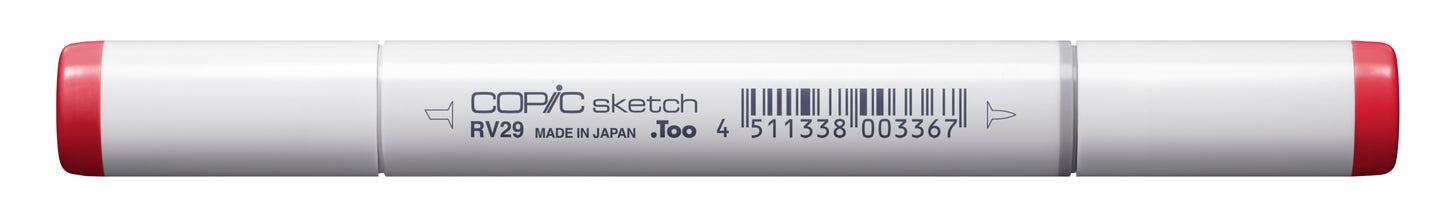 Copic Sketch RV29 Crimson Marker <inline style="float: right; margin-right: 10px; background-color: rgb(240, 71, 128);"> </inline>