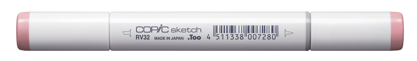 Copic Sketch RV32 Shadow Pink Marker <inline style="float: right; margin-right: 10px; background-color: rgb(245, 210, 213);"> </inline>