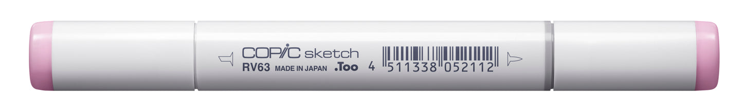 Copic Sketch RV63 Begonia Marker <inline style="float: right; margin-right: 10px; background-color: rgb(197, 138, 155);"> </inline>