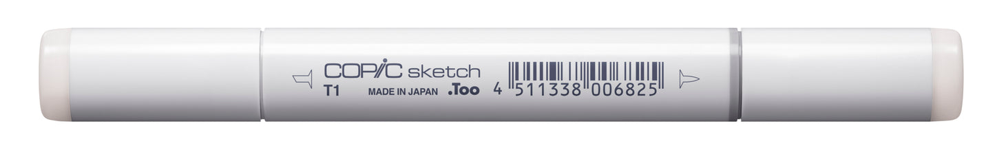 Copic Sketch T1 Toner Gray No. 1 Marker <inline style="float: right; margin-right: 10px; background-color: rgb(234, 234, 232);"> </inline>