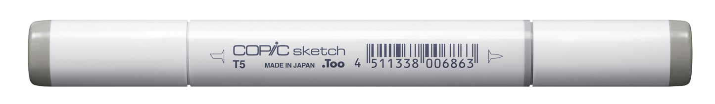 Copic Sketch T5 Toner Gray No. 5 Marker <inline style="float: right; margin-right: 10px; background-color: rgb(167, 166, 162);"> </inline>