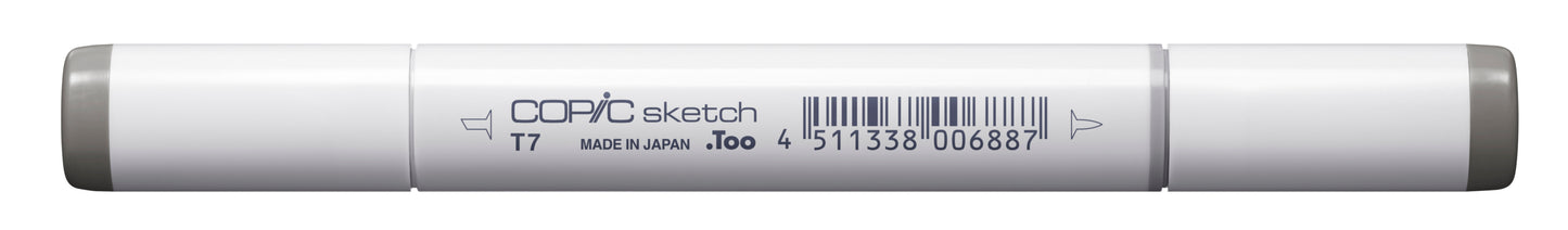 Copic Sketch T7 Toner Gray No. 7 Marker <inline style="float: right; margin-right: 10px; background-color: rgb(120, 119, 117);"> </inline>