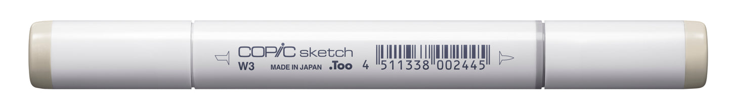 Copic Sketch W3 Warm Gray No. 3 Marker <inline style="float: right; margin-right: 10px; background-color: rgb(209, 208, 203);"> </inline>