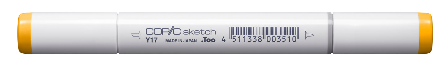 Copic Sketch Y17 Golden Yellow Marker <inline style="float: right; margin-right: 10px; background-color: rgb(254,225,85);"> </inline>