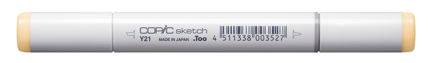 Copic Sketch Y21 Buttercup Yellow Marker <inline style="float: right; margin-right: 10px; background-color: rgb(249, 242, 191);"> </inline>