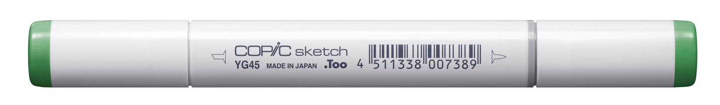 Copic Sketch YG45 Cobalt Green Marker <inline style="float: right; margin-right: 10px; background-color: rgb(174, 214, 173);"> </inline>