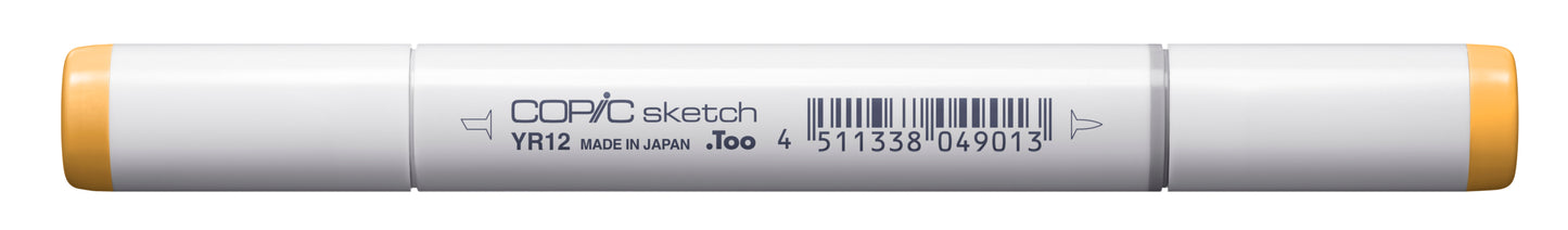 Copic Sketch YR12 Loquat Marker <inline style="float: right; margin-right: 10px; background-color: rgb(249, 210, 141);"> </inline>