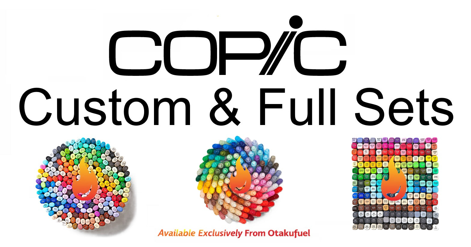 Custom Multi Set Copic Custom & Full Sets – OtakuFuel
